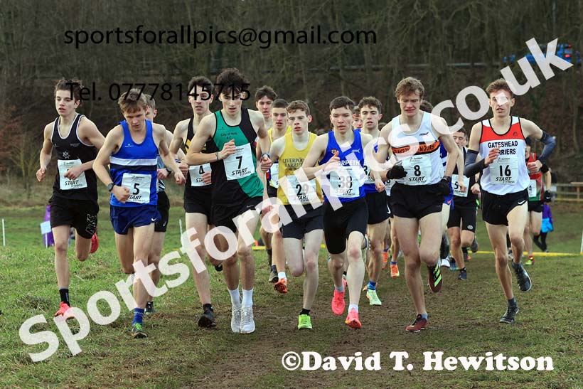 Junior Mens 2024 Northern Cross Country Champs., Sedgefield. Photo: David T. Hewitson/Sports for All Pics